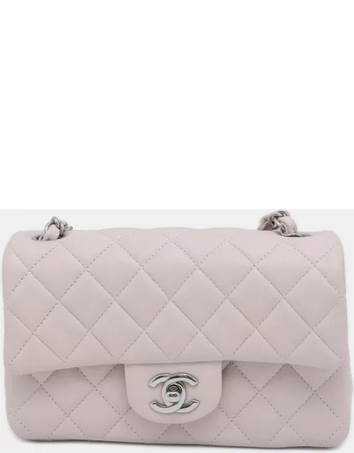 Chanel Pink Lambskin Mini Flap Bag
