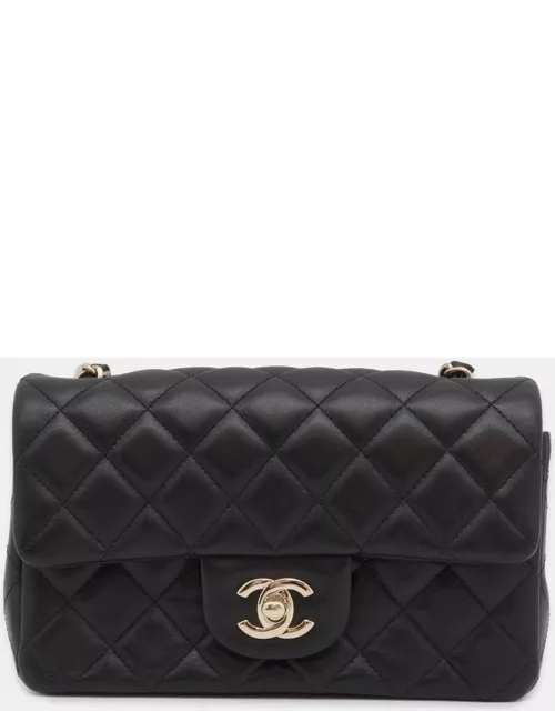 Chanel Black Leather CC Flap Bag