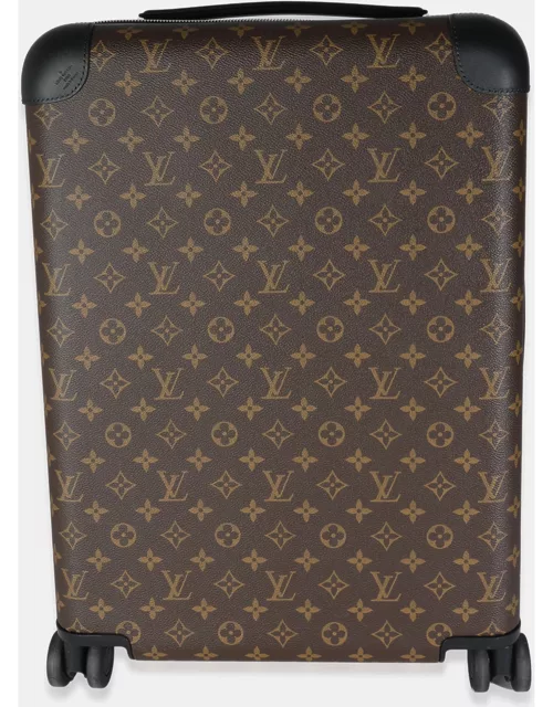 Louis Vuitton Black Monogram Macassar Canvas Horizon 55 Bag