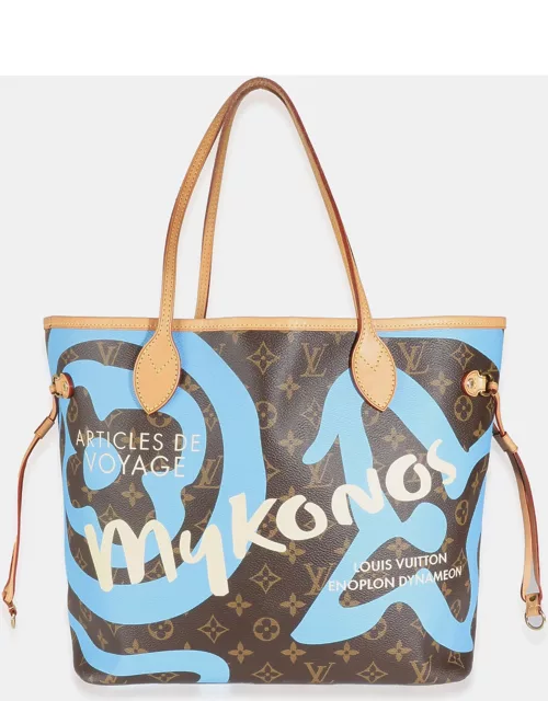 Louis Vuitton Tahitienne Monogram Canvas Mykonos Neverfull MM Bag