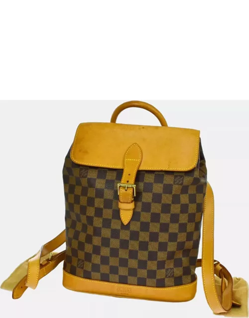 Louis Vuitton Brown Damier Ebene Canvas Arlequin Centenaire Soho Backpack