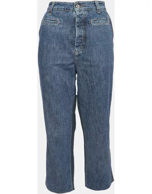 Loewe Blue Washed Denim Buttoned Jeans M Waist 30"