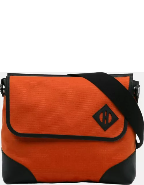 Hermes Orange Allback Messenger Bag