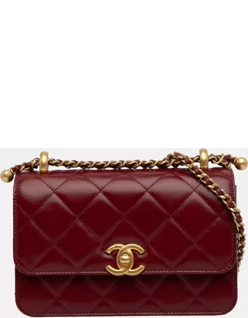 Chanel Red Mini Perfect Fit Flap Bag