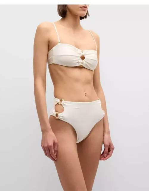 Pisa High-Waisted Bikini Bottom