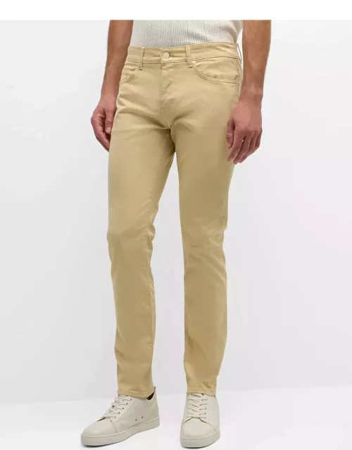 Men's Slim Cotton Five-Pocket Pant