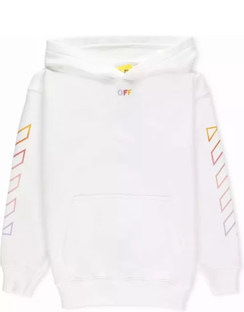 Off-White Hoodie With Print