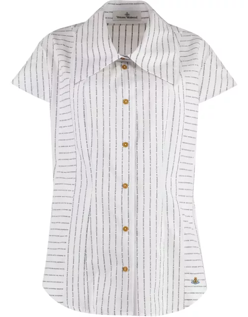 Vivienne Westwood Printed Cotton Shirt