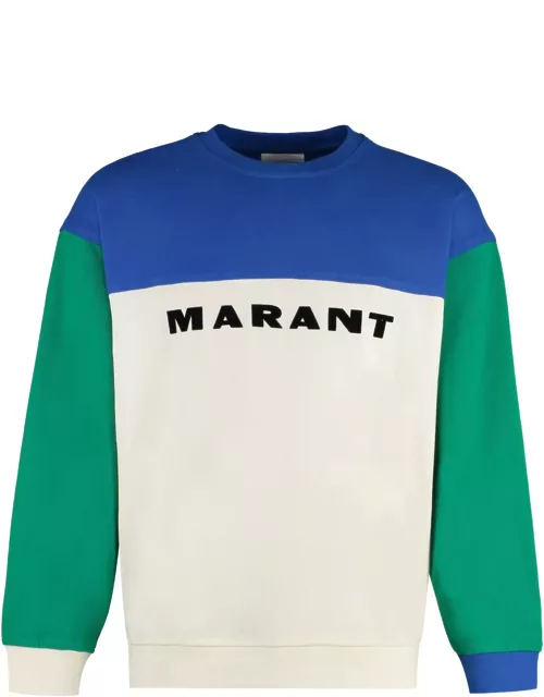 Isabel Marant Aftone Cotton Crew-neck Sweatshirt