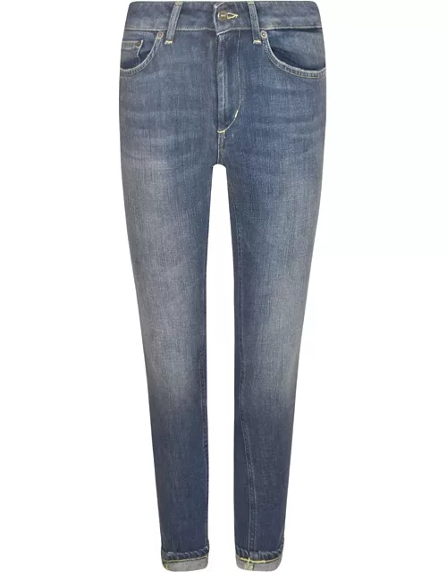 Dondup Skinny Fit Buttoned Jean