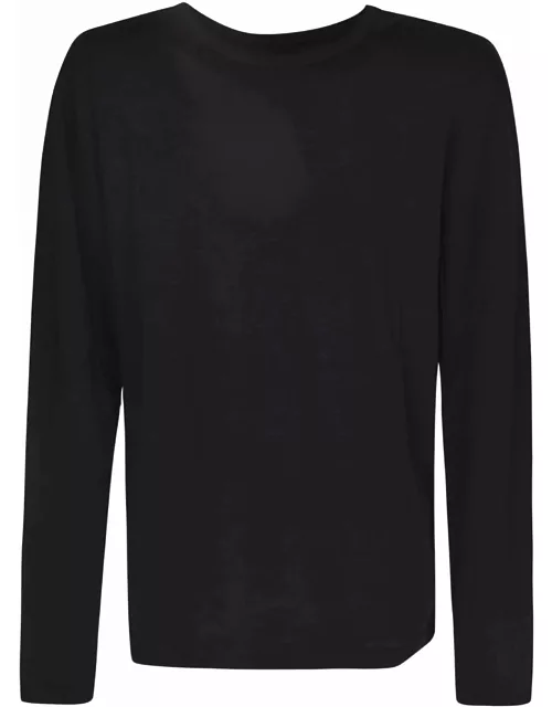 Majestic Filatures Long-sleeved Buttoned T-shirt