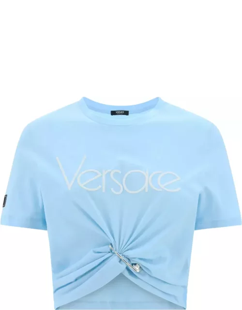 Versace Safety Pin Detail Top