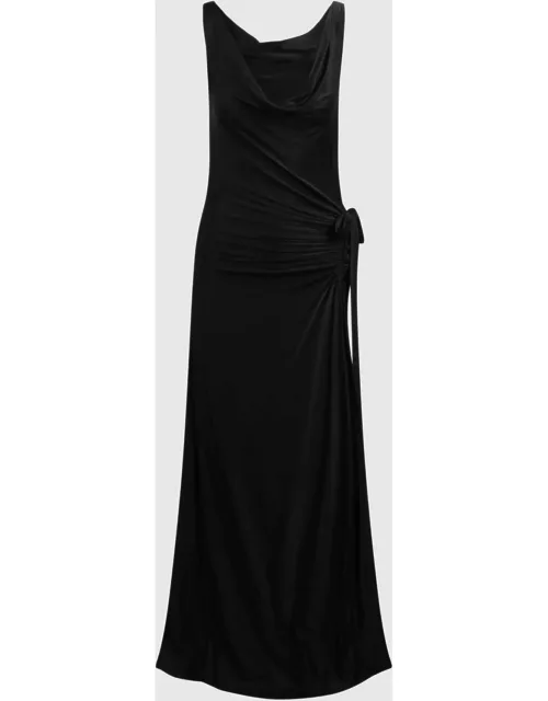 Paco Rabanne Rabanne Long Dress With Draping