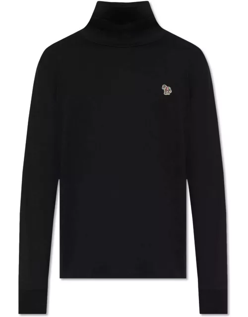 PS by Paul Smith Ps Paul Smith Turtleneck Sweater With Patch