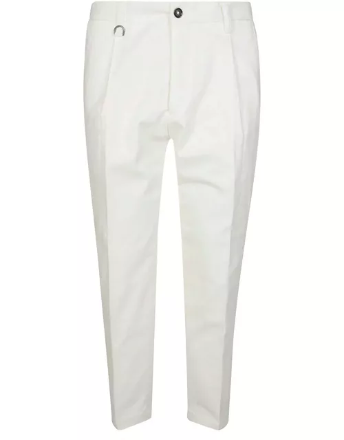 Paolo Pecora Front-pleat Tapered Trouser