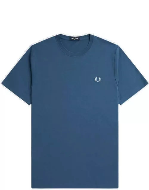 Fred Perry Logo-embroidered Crewneck T-shirt
