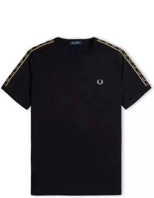 Fred Perry Logo-tape Crewneck T-shirt