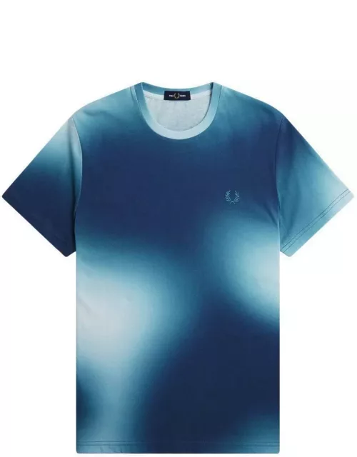 Fred Perry Tie-dyed Crewneck T-shirt