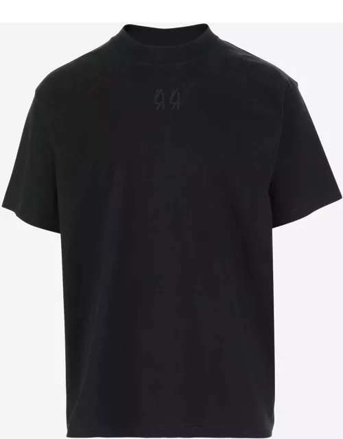 44 Label Group Cotton T-shirt With Logo T-Shirt