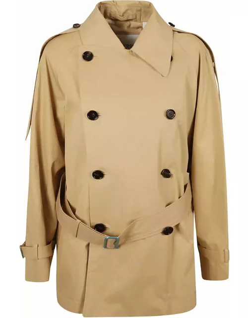 Burberry Loose Belt Double-breasted Trench