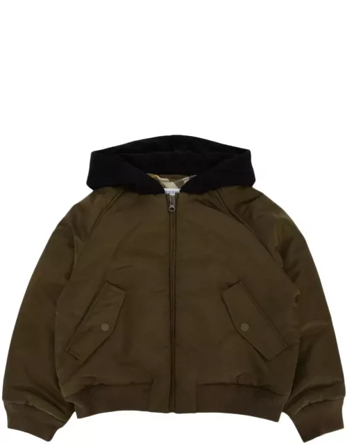 Burberry Zip-up Hooded Jacket