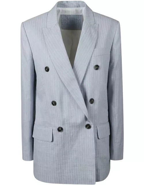 Iceberg Pinstriped Double-breasted Blazer