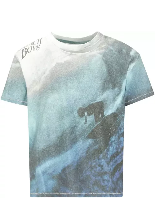 ERL Surfer-printed Crewneck T-shirt