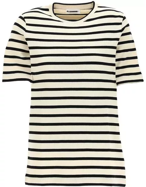 Jil Sander Striped Crewneck T-shirt