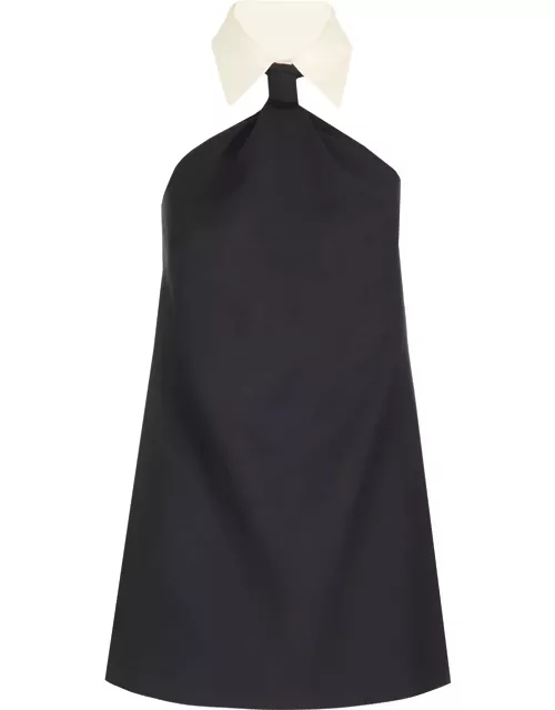 Valentino Mini Dress In Crepe Couture