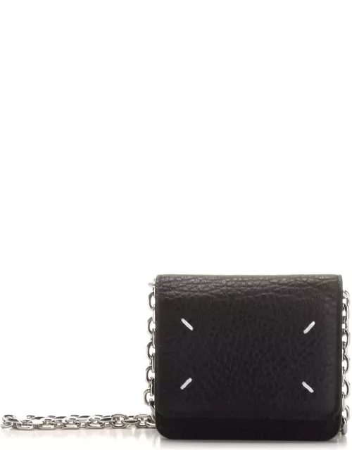 Maison Margiela Small Leather Chain Wallet Bag