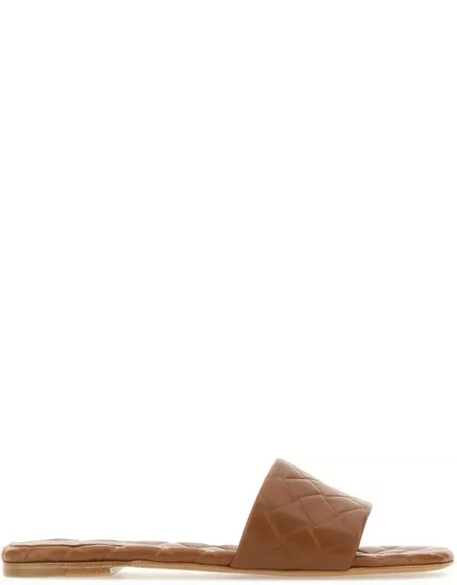 Bottega Veneta Quilted Slip-on Sandal
