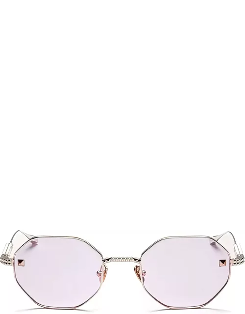 Valentino Eyewear V-stud - Gold Rx Sunglasse