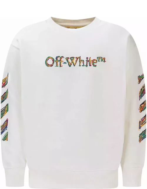 Off-White Logo Sketch Sweatshirt