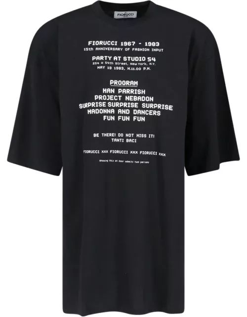 Fiorucci 'Invitation Graphic' T-Shirt