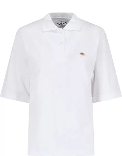 Fiorucci Polo Shirt "Angels Patch"