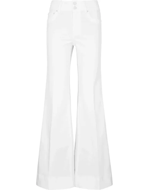 Alice + Olivia Missa Wide-leg Jeans - Off White - 25 (W25 / UK6 / XS)