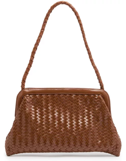 Bembien Le Sac Woven Leather Shoulder bag - Brown