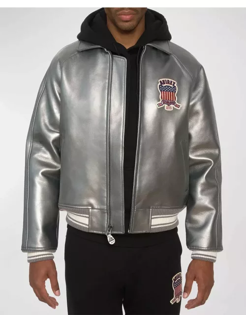 Men's Icon Metallic Bomber Jacket