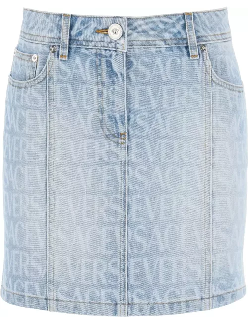 versace Allover Skirt