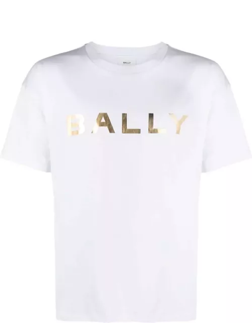 Bally Logo Printed Crewneck T-shirt