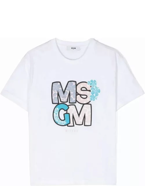 MSGM T-shirt Con Logo