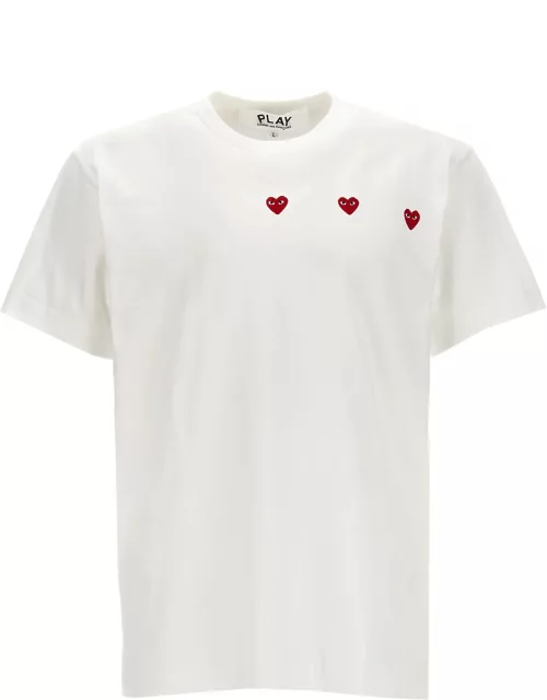 Comme des Garçons Play multi Heart T-shirt