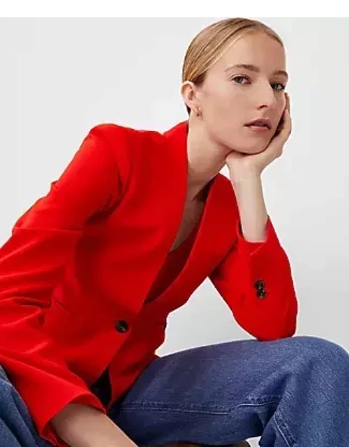 Ann Taylor The Cutaway Jacket in Crepe