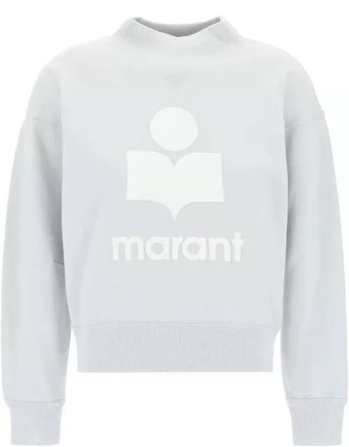 ISABEL MARANT ETOILE moby sweatshirt with flocked logo