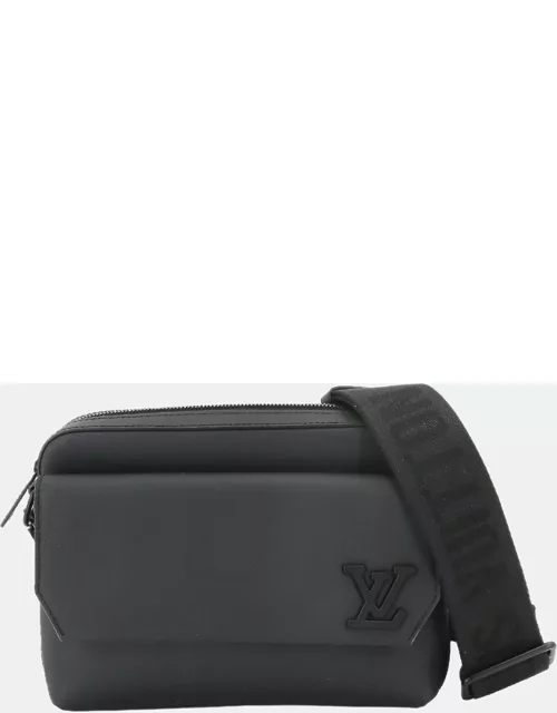 Louis Vuitton Black Aerogram Fastlane Messenger Bag