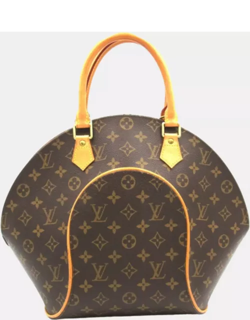 Louis Vuitton Brown Canvas Monogram Ellipse MM Bag