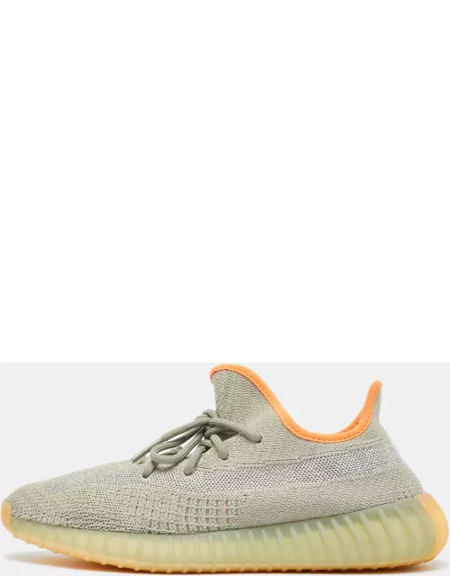 Yeezy x Adidas Green Knit Fabric Boost 350 V2 Desert Sage Sneaker