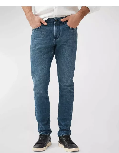 Men's Oaro Medium Wash Slim-Fit Jean