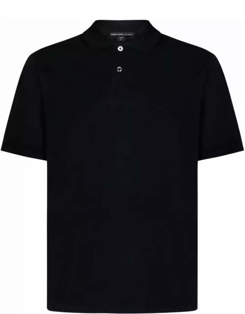 James Perse Luxe Lotus Jersey Polo Shirt