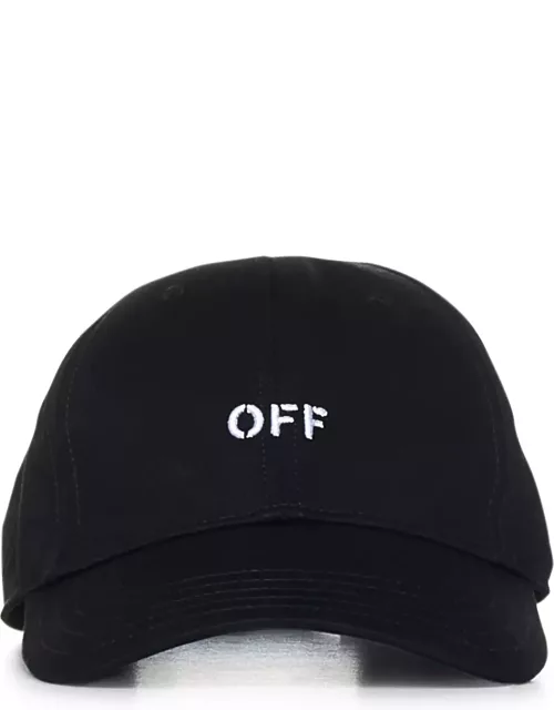 Off-white Drill Off Stamp Hat